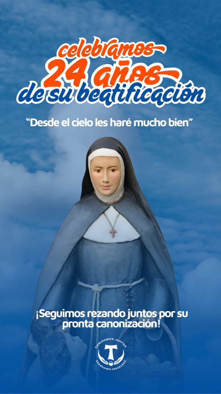 24 años de la beatificación de Madre Tránsito Cabanillas